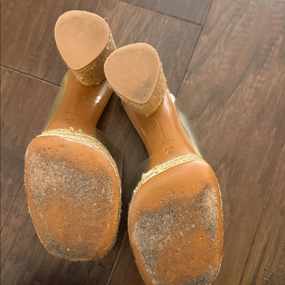 MERCEDES CASTILLO  clear heel sandals 7.5 - Picture 7 of 9